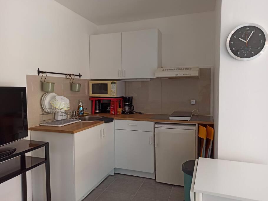 Studio 4 Pers, Terrasse, Climatisation, Parking Inclus Cannes Exterior foto